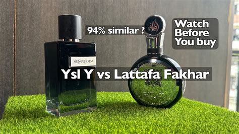 lattafa fakhar vs ysl